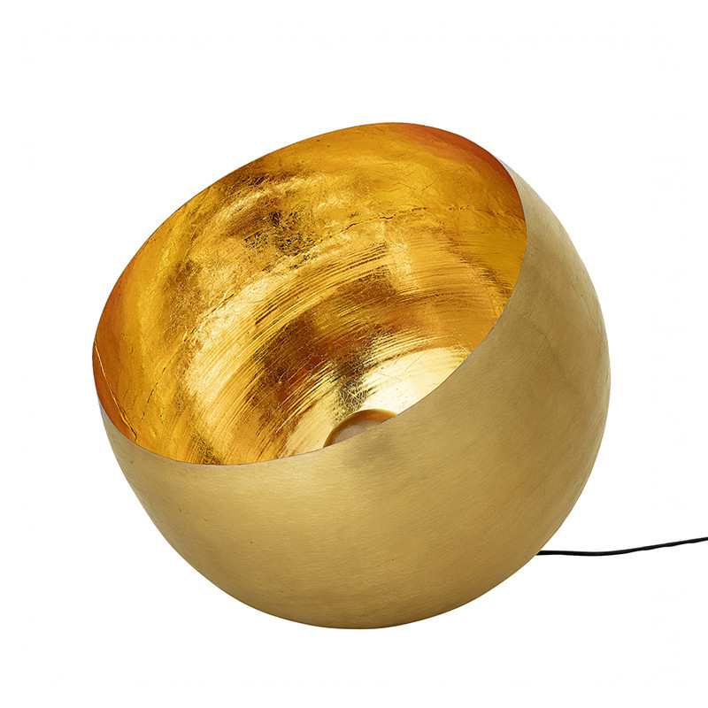 Lampe A Poser Au Sol En Metal Dore Design Sur Cdc Design