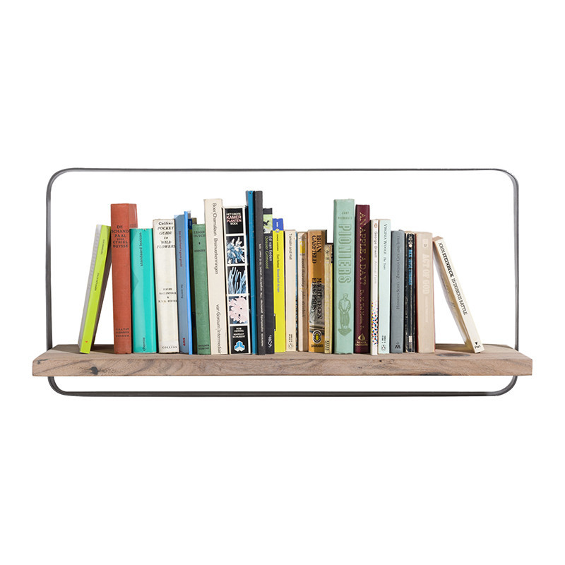 Etagere Murale Metal Et Bois Horizontale Sur Cdc Design