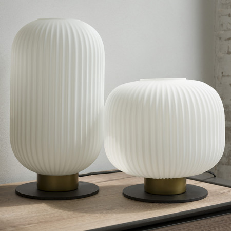 Lampe A Poser Design Abat Jour Blanc Sur Cdc Design